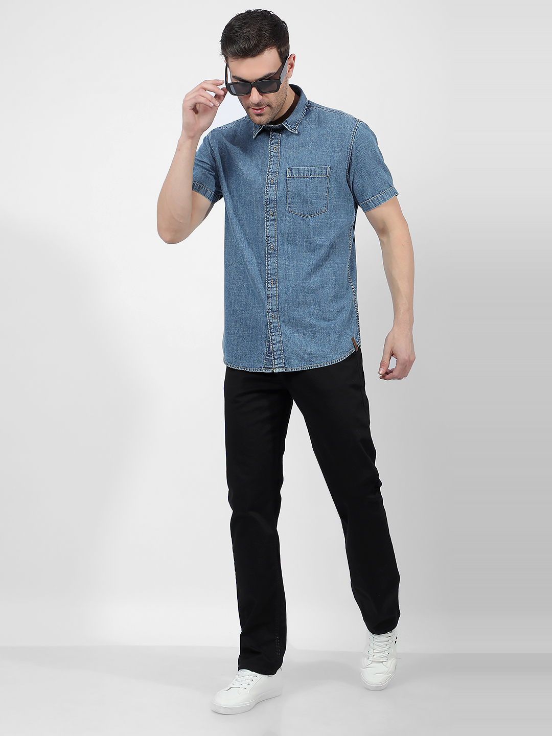 Numero Uno Men Solid Black Jeans